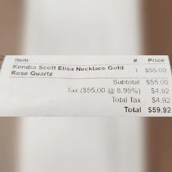 Lightly Used Kendra Scott Necklace - Picture 5 of 5